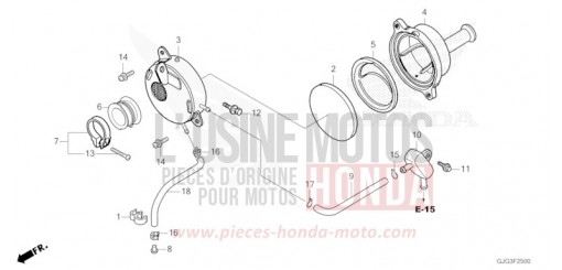 FILTRE A AIR CRF50FP de 2023